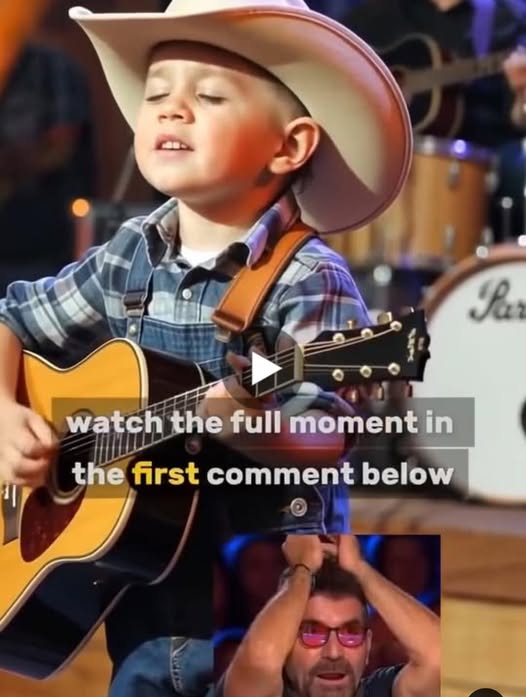 A First-Grader Just Took the Stage and Blew Everyone Away with a Johnny Cash Classic!