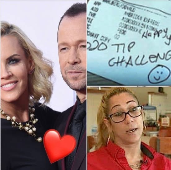 Donnie Wahlberg hands single mom $2,020 tip at IHOP