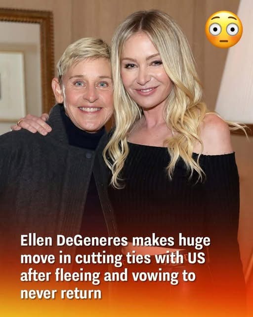 Ellen DeGeneres takes a major step in cutting ties with the US