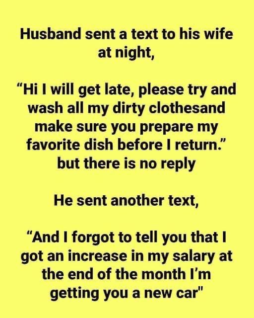 Husband’s sneaky text prank takes a hilarious turn