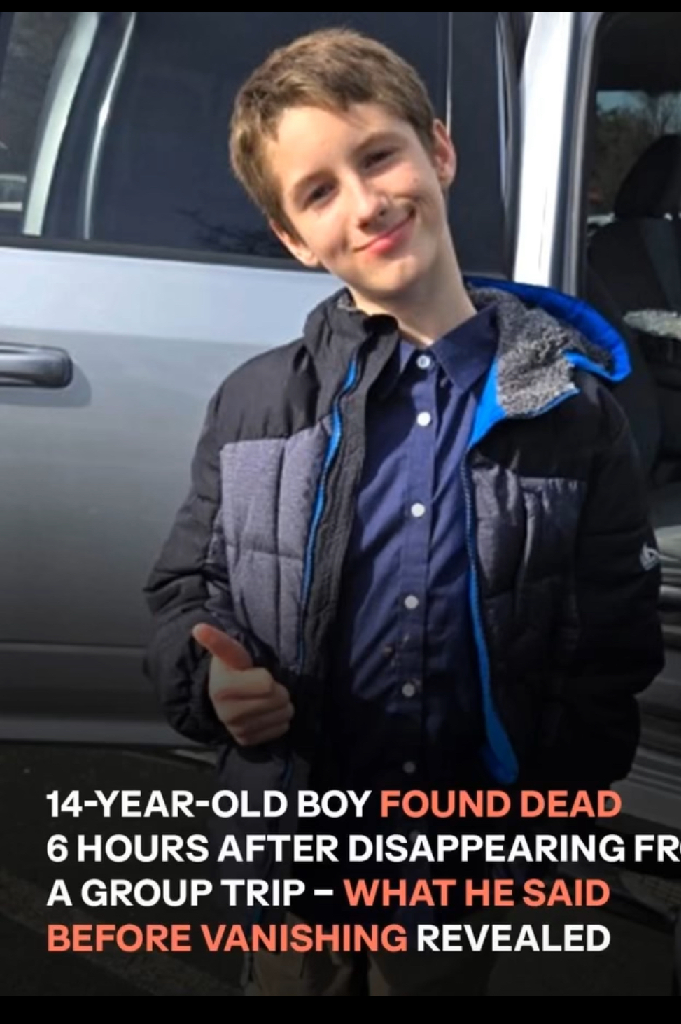 Missing 14-Year-Old Andrew Roberts