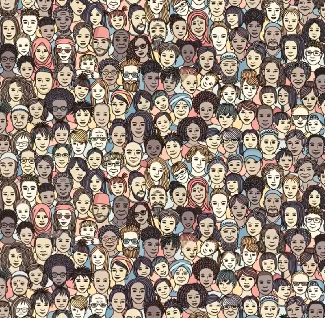 Can You Spot the Hidden Cat in This Crowd?