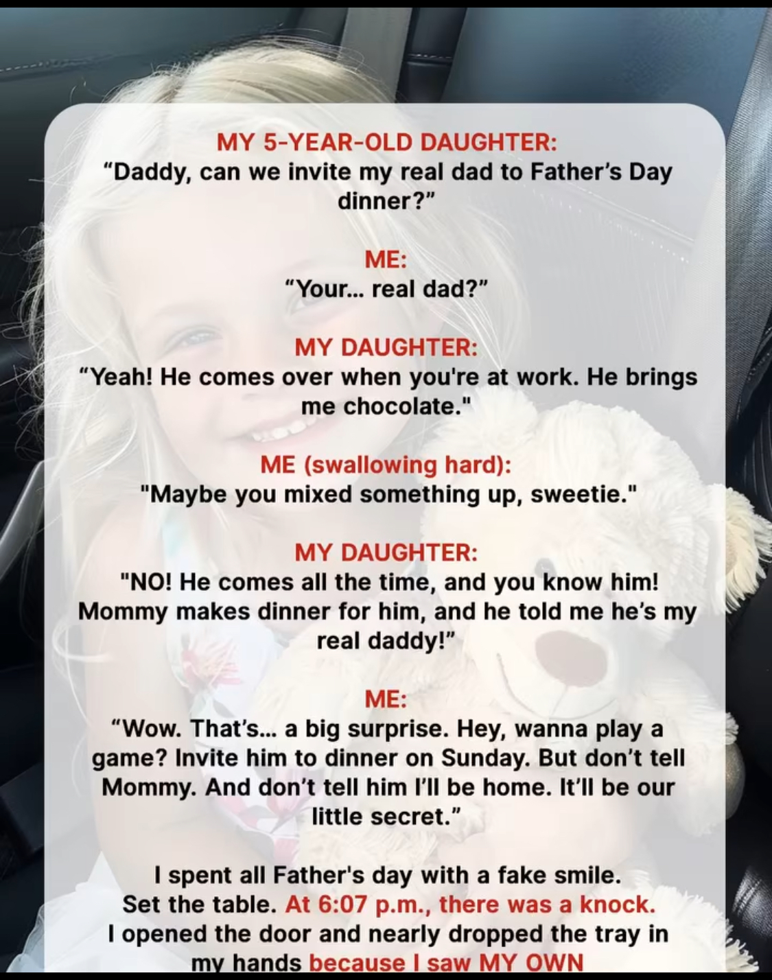 What My Daughter Asked for on Father’s Day Broke My Heart