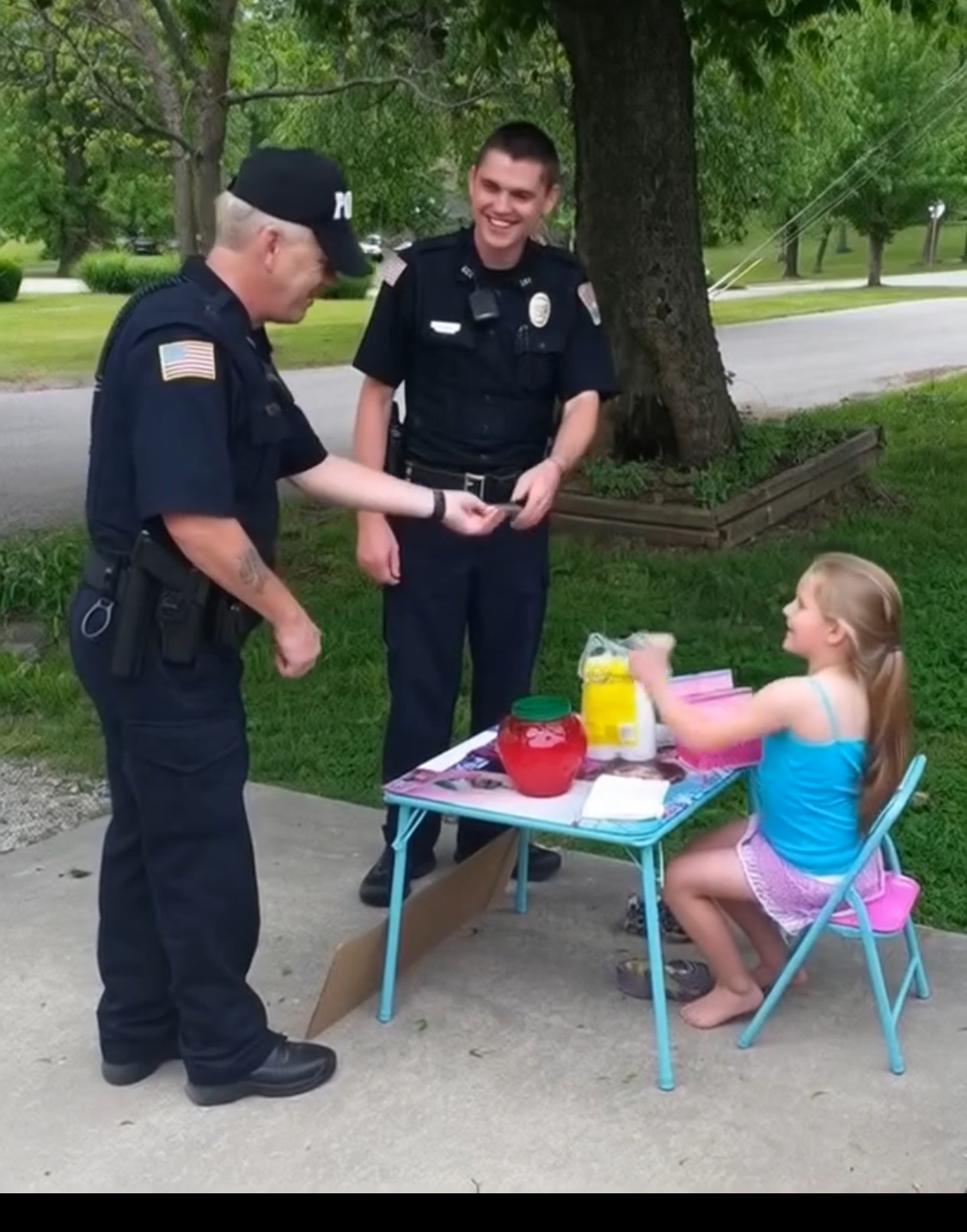 Little Girl’s Lemonade Stand Gets Unexpected Visit from Police — What Happened Next